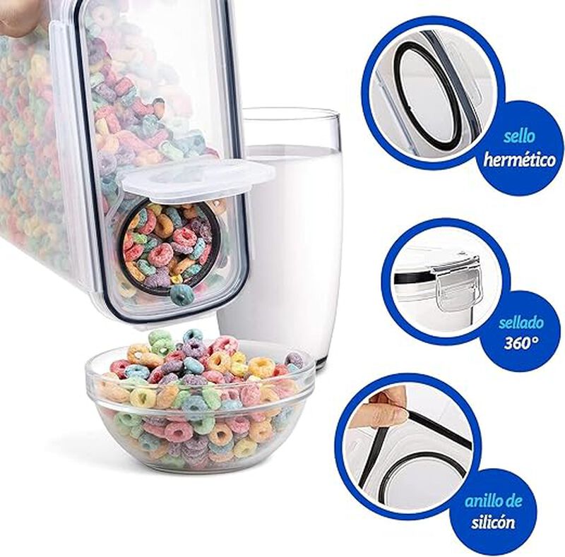 Set de 16 Recipientes Herm&eacute;ticos Bluelander image number null