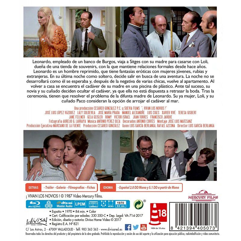 Vivan los novios [Blu-ray] image number null