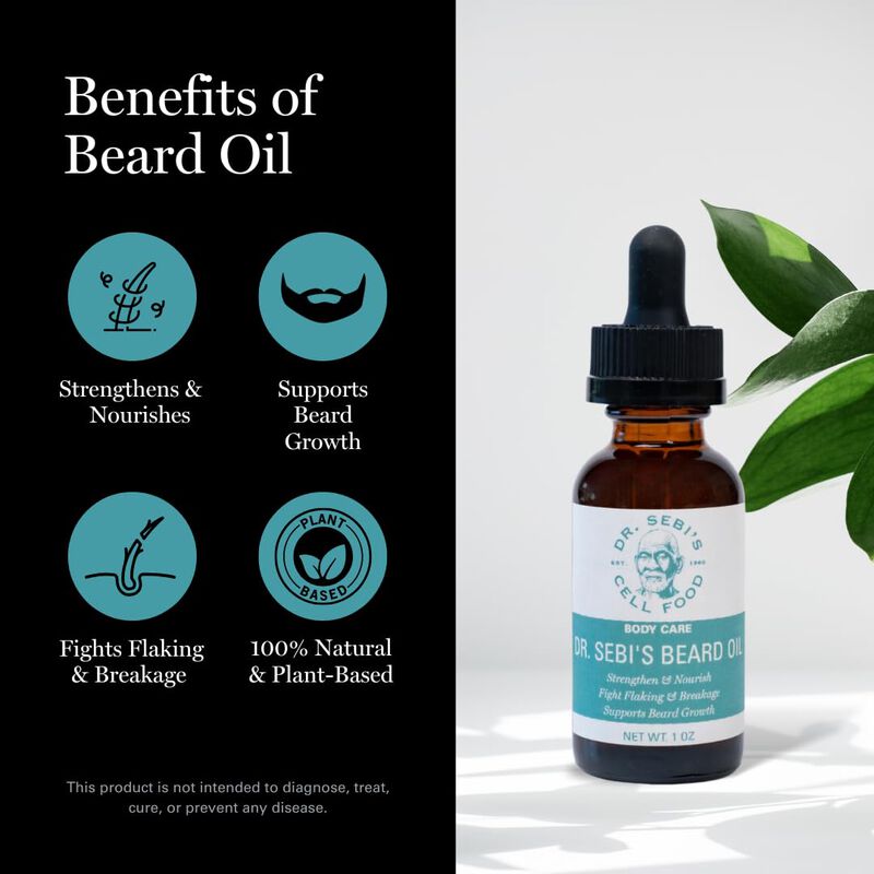 Aceite Para Barba Dr. Sebi's Cell Food, Acondic... image number null