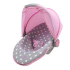 Asiento De Coche Para Mu&ntilde;ecas, 3 En 1, 509 Crew, Algod&oacute;n Caramelo, Rosa, Para Mu&ntilde;ecas De 18 Pulgadas