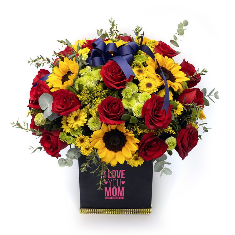 Cajita Arco&iacute;ris Floral image number null