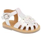 Biberones Sandalia para beb&eacute; ni&ntilde;a blanco