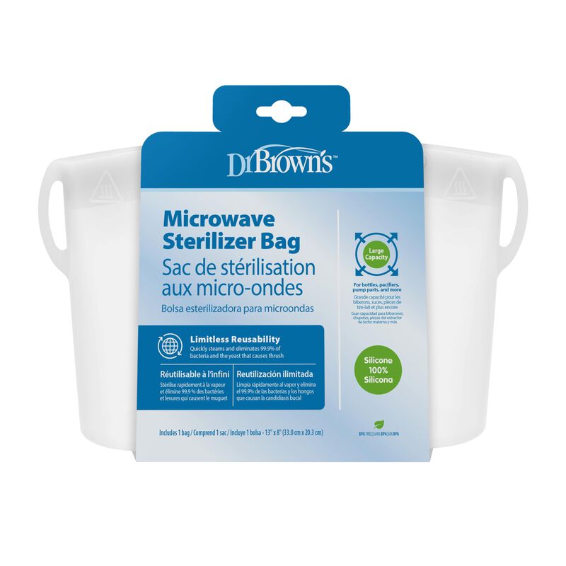 Bolsa Esterilizadora Dr. Brown's 100% De Silico... image number null