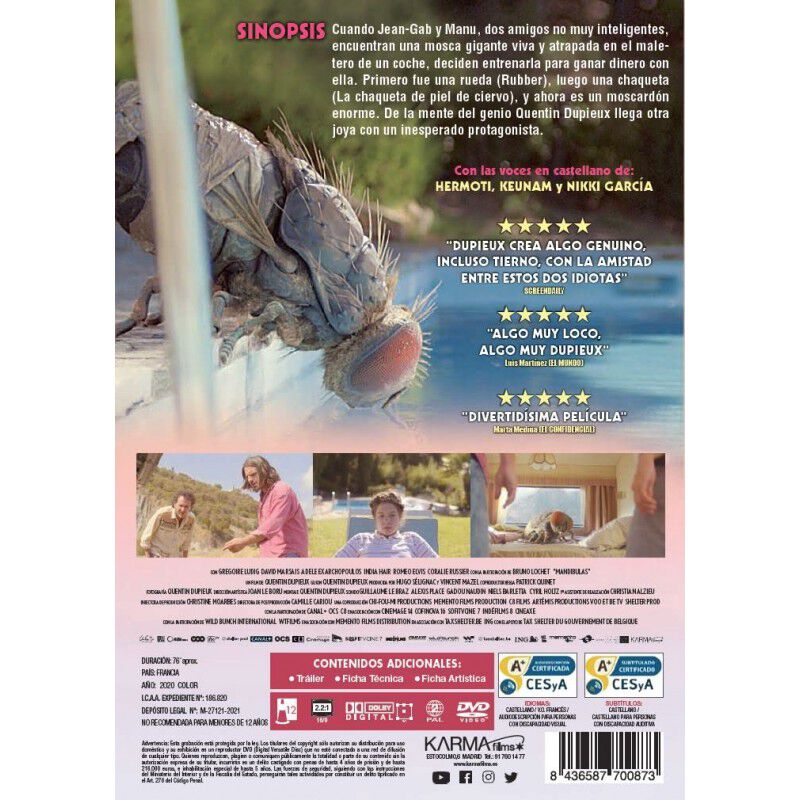 Mand&iacute;bulas [dvd] image number null