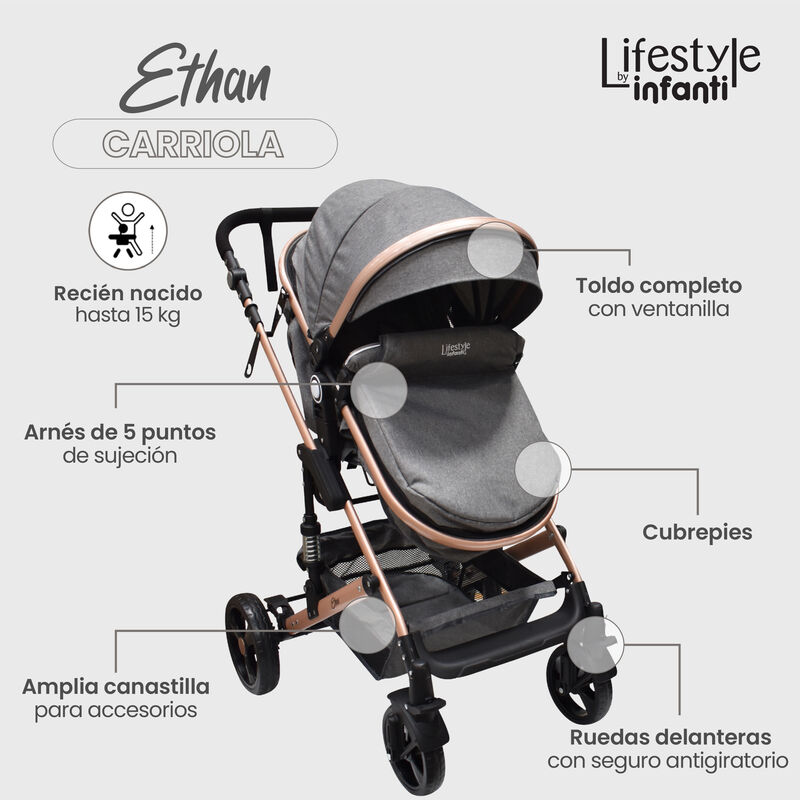 Carriola Travel System Ethan image number null