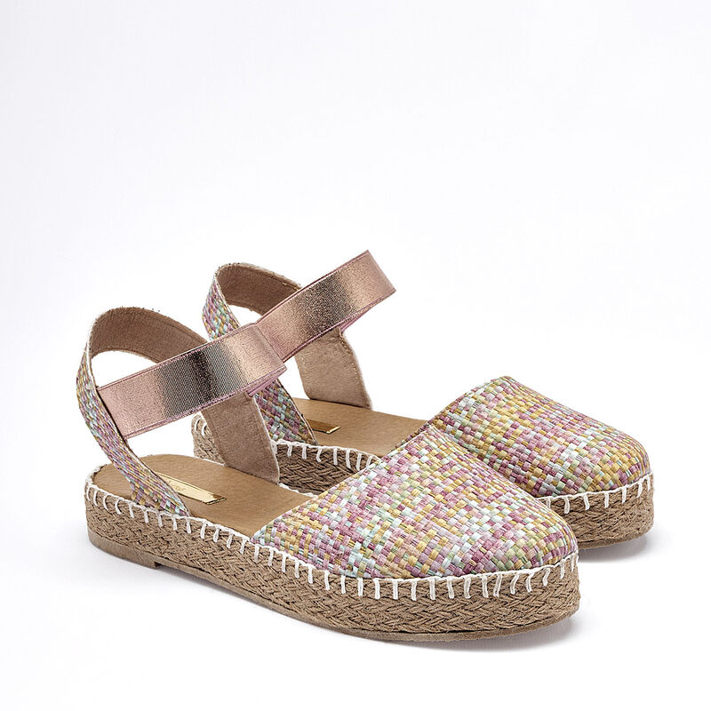 Celex alpargata plataforma para mujer rosa mult... image number null