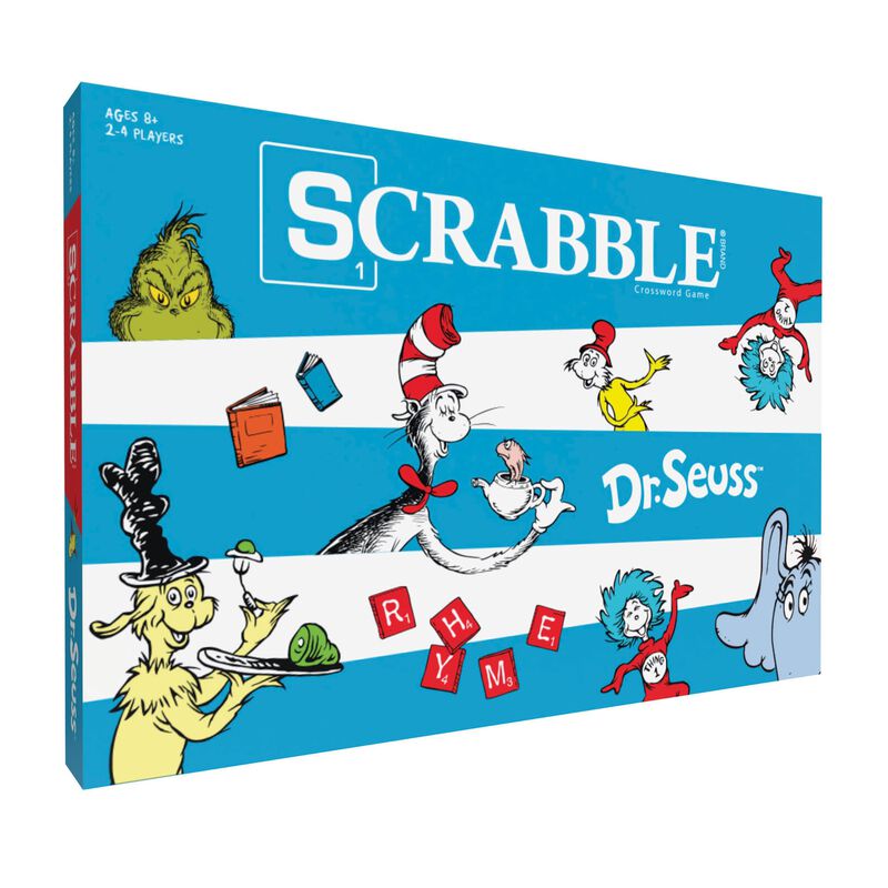 Juego De Mesa Usapoly Scrabble: Dr. Seuss Editi... image number null