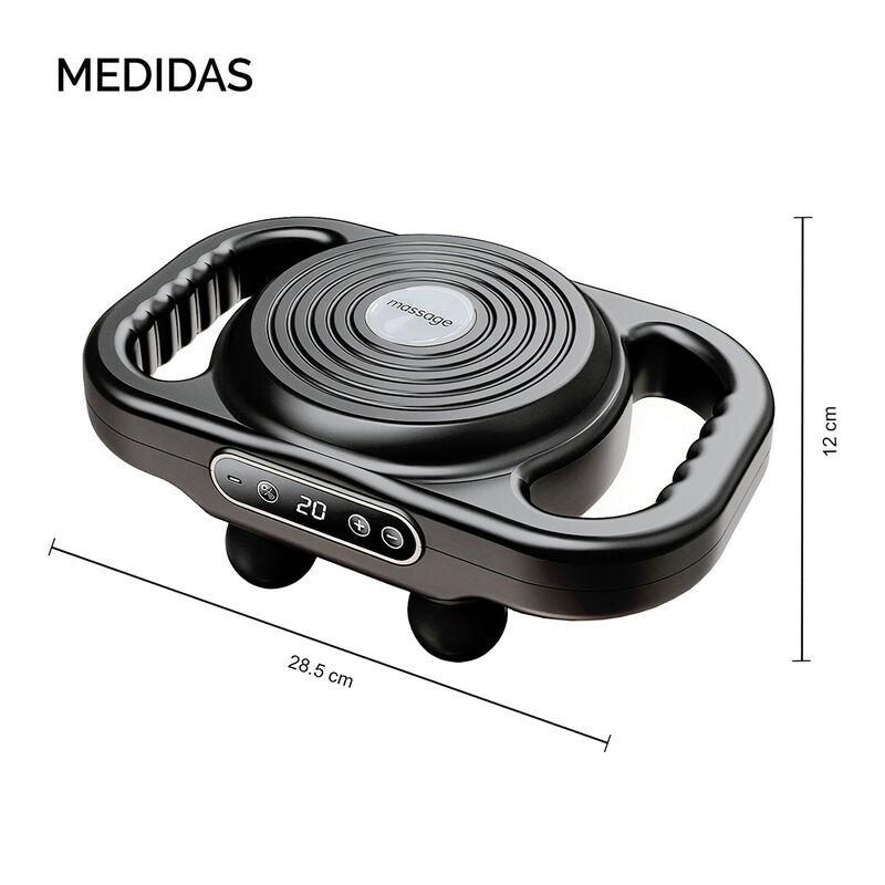 Pistola de masaje de 6 cabezas y relajador musc... image number null