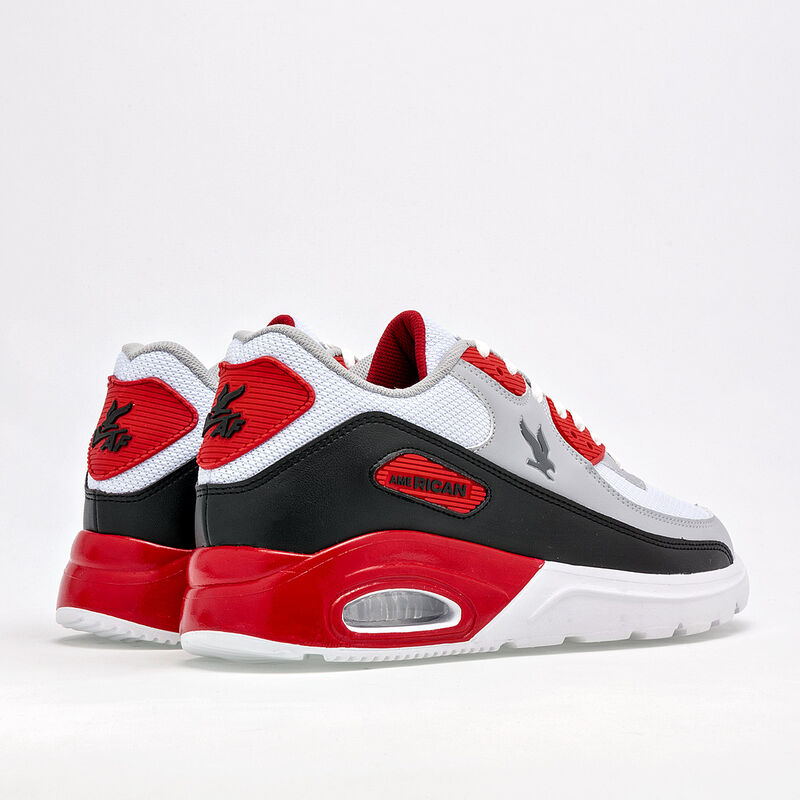 American Fire Tenis deportivo para hombre negro... image number null