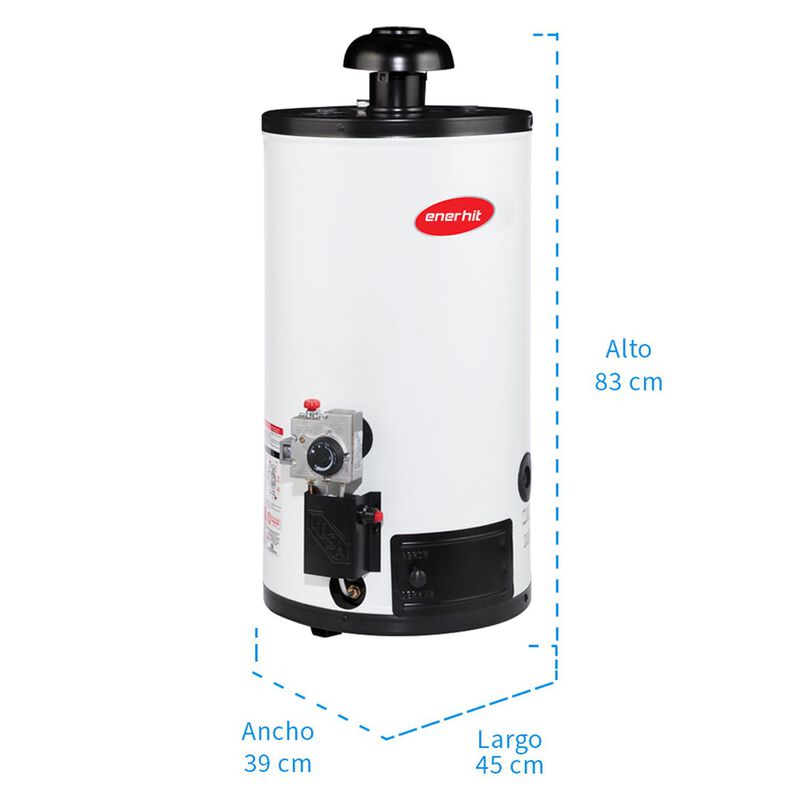 Calentador de Dep&oacute;sito Enerhit 40 L Gas LP image number null