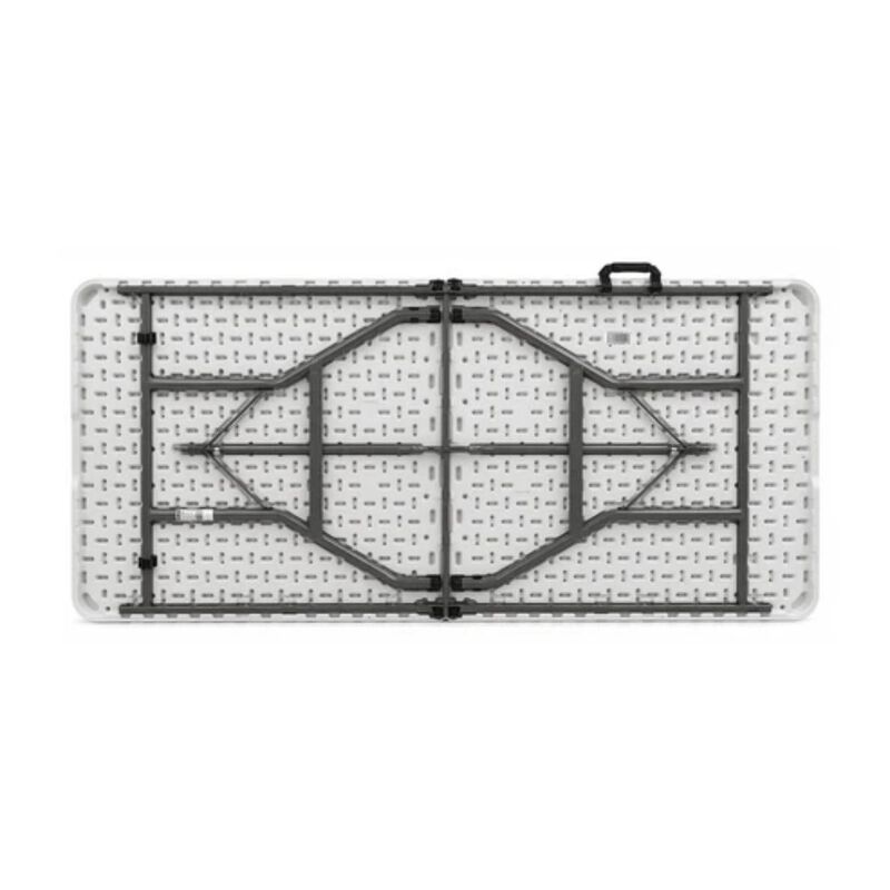 Mesa De Pl&aacute;stico Plegable Pelda&ntilde;os Blanca 71172... image number null