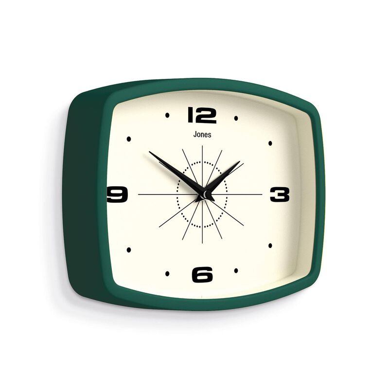 Reloj De Pared Jones Clocks&reg; Movie Retro 25,5 X... image number null