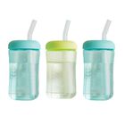 Vasos Con Pajita Para Ni&ntilde;os Peque&ntilde;os The First Years Squeeze & Sip, 200 Ml, 3c