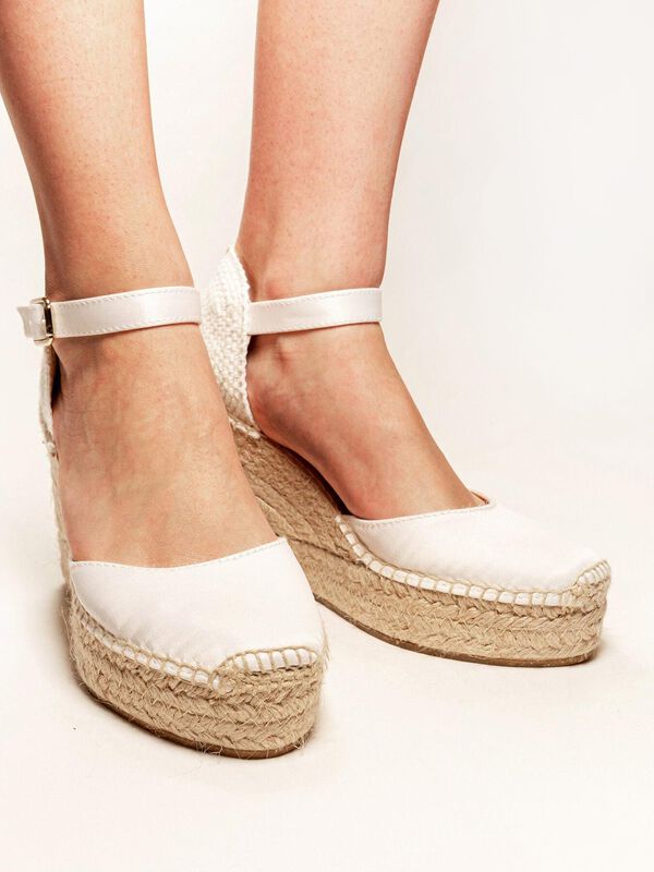 Dalia Cu&ntilde;a Alta Raso Blanco image number null