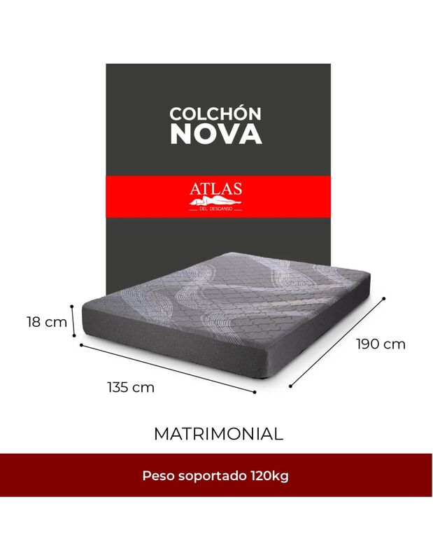 Set Rec&aacute;mara Basic, Base Matrimonial Tapizada +... image number null