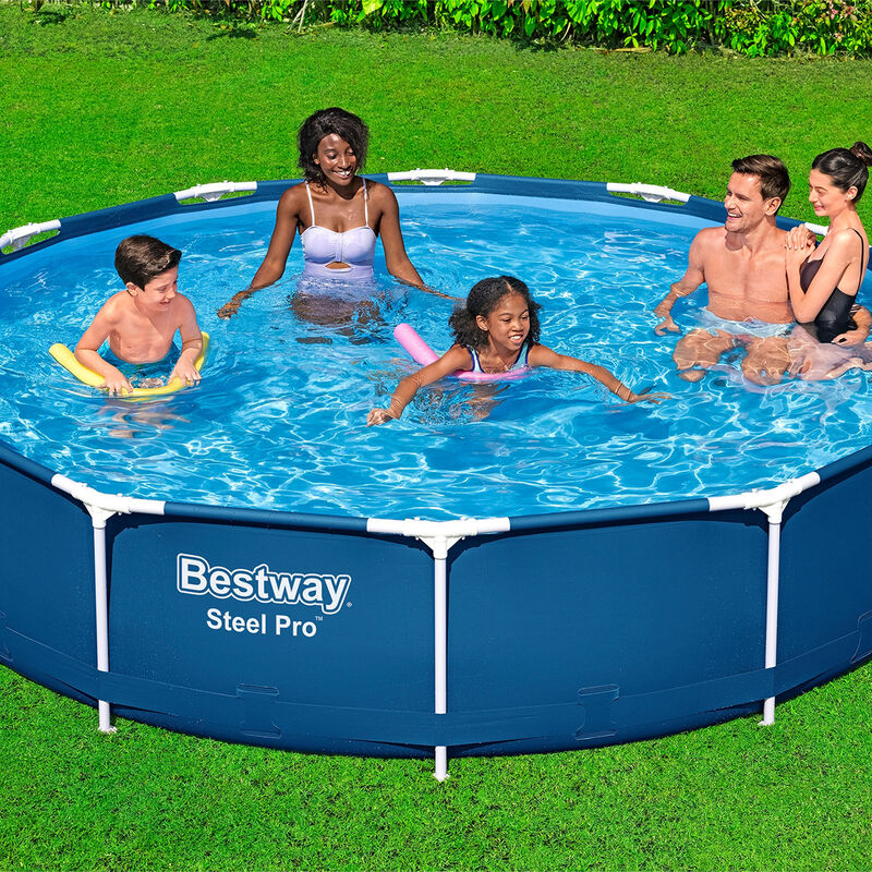 Alberca Rígida Estructural Redonda Azul 1 Model... image number null