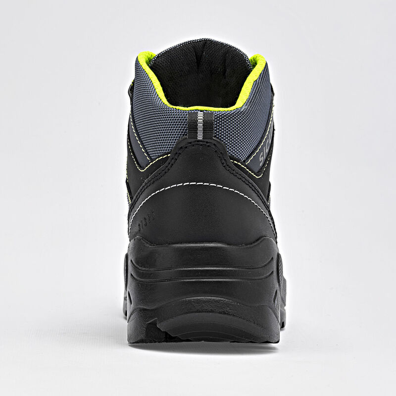 Sicuro bota industrial para hombre marino negro... image number null