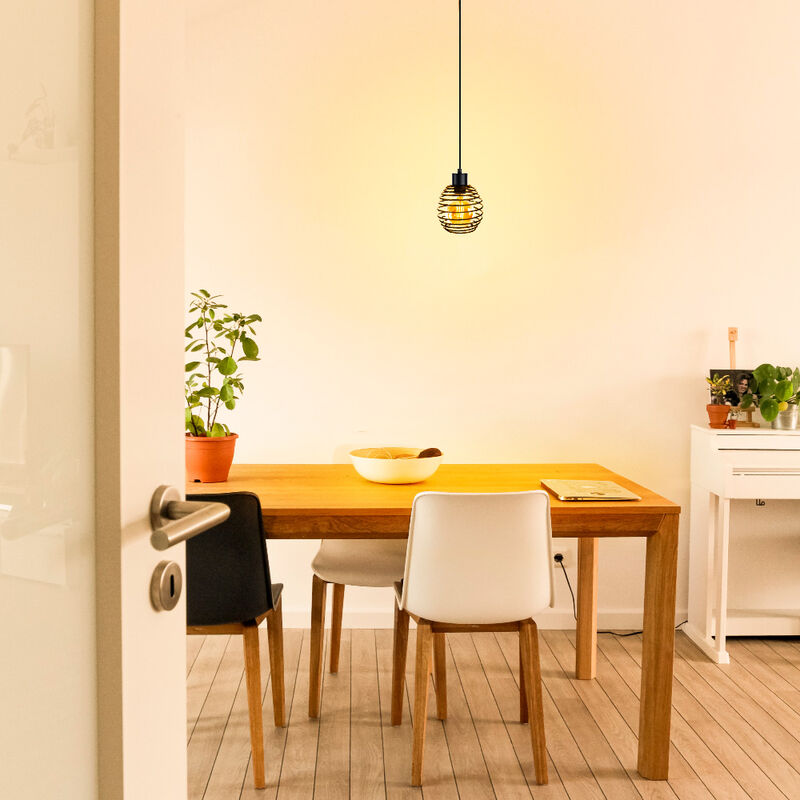 L&aacute;mpara Colgante Base E27 1.5 M De Suspensi&oacute;n 6... image number null