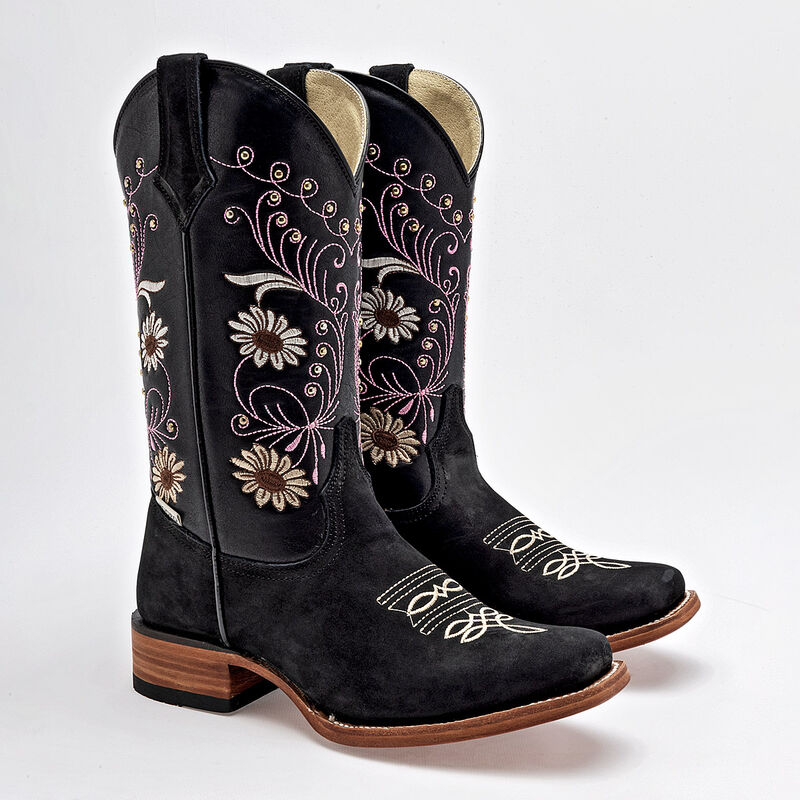 Arco Bota con peluche para mujer negro multicol... image number null