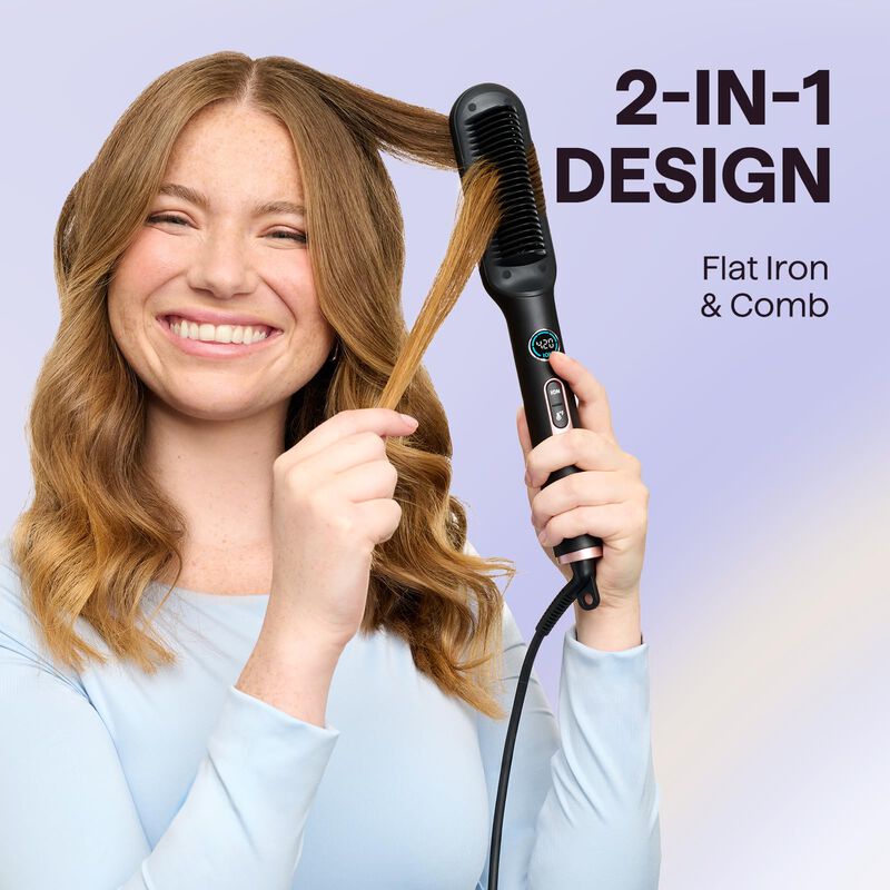Cepillo Alisador De Cabello Wavytalk Sleek Swee... image number null