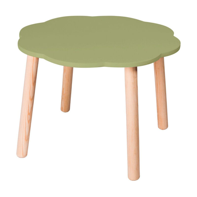 Mesa de Madera Con Forma de Nube-Verde image number null