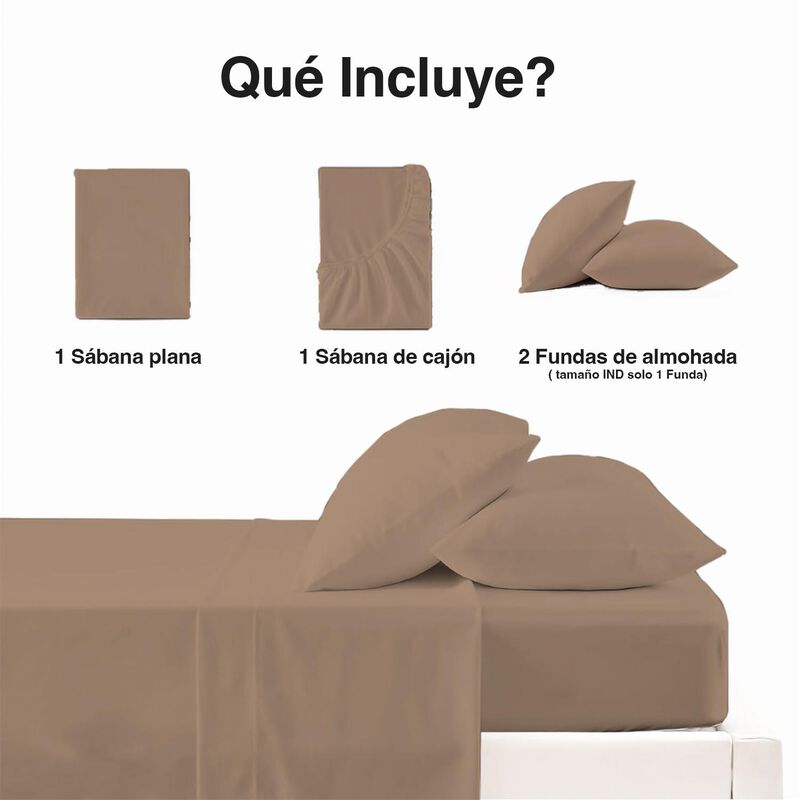 Juego S&aacute;banas King Size Liso Polo One Navy 4pzs... image number null