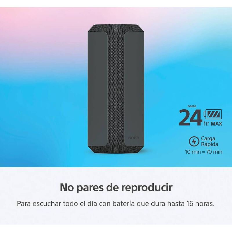 Bocina Sony Port&aacute;til SRS-XE300 Bluetooth Negra image number null