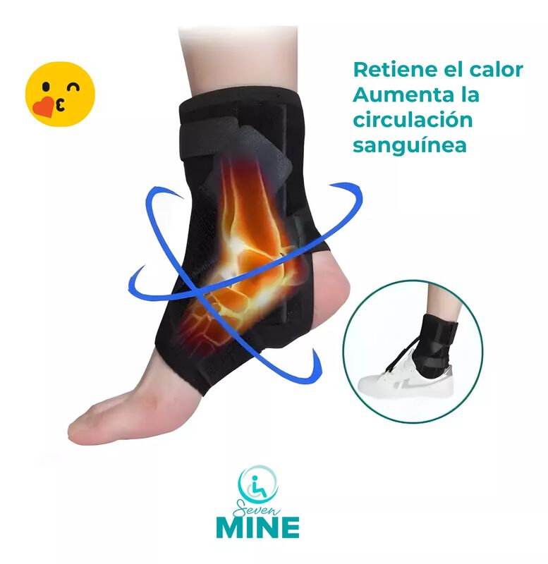 Tobillera Neopreno con Soporte  | Retiene el Ca... image number null