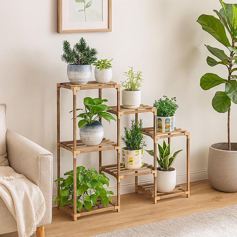 Soporte para Macetas, Soporte Plantas 7 Estante... image number null