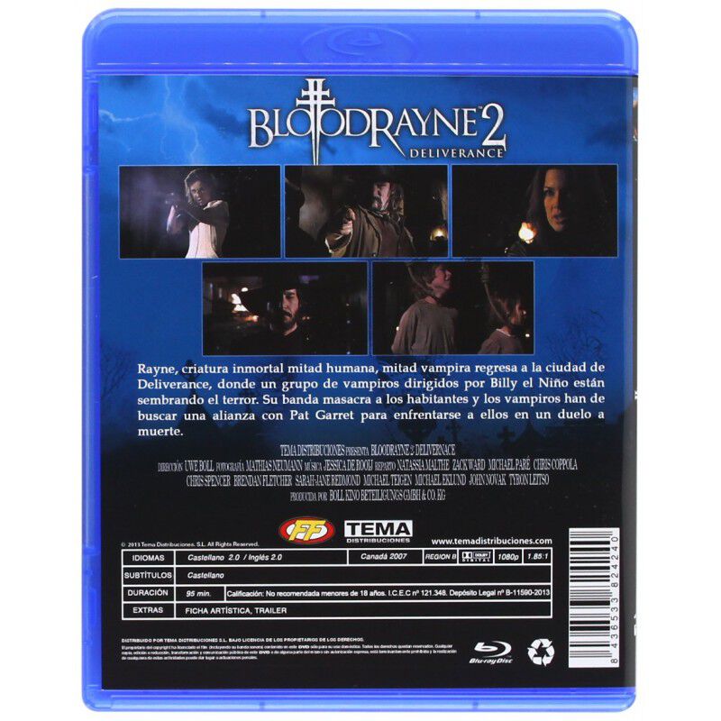 Bloodrayne 2: Deliverance (blu-ray) image number null