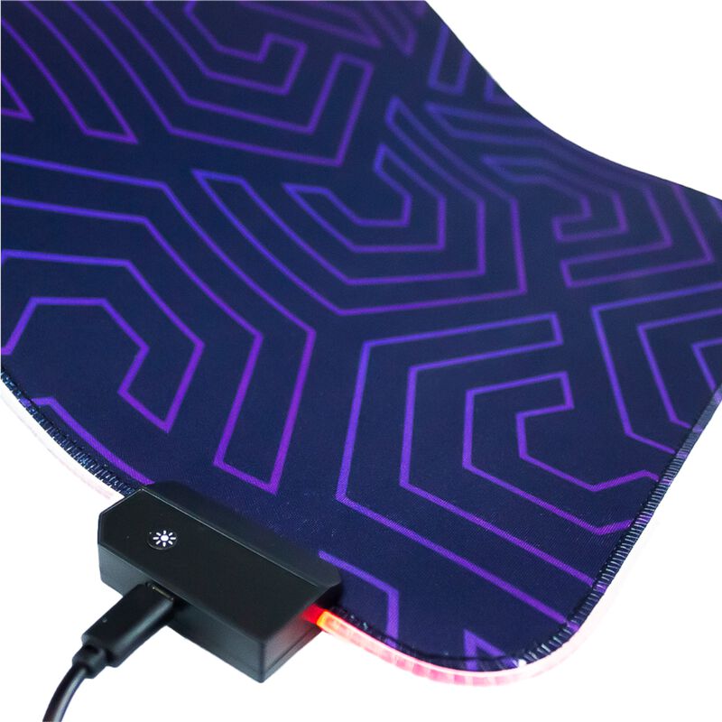 Mouse Pad Gamer Beast Bmp-led, Xl, Luz Led, Dis... image number null