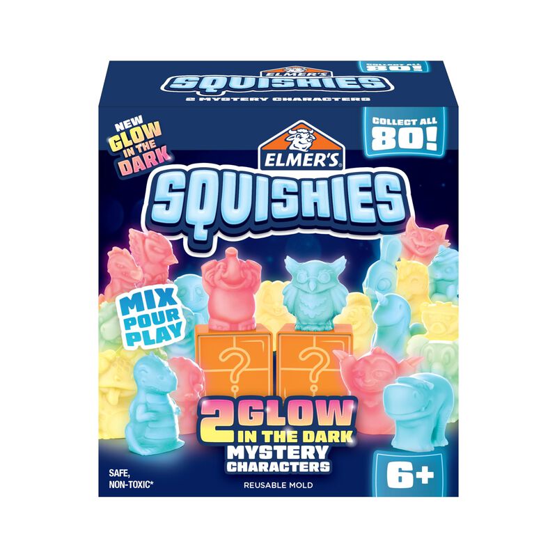 Kit De Actividades Elmer's Squishies Que Brilla... image number null