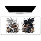 Alfombrilla Topxmai 80x40 cm Drag&oacute;n Beb&eacute; Negro L018