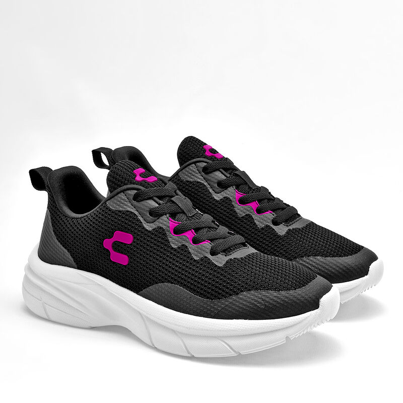 Charly Tenis deportivo para mujer negro, walkin... image number null