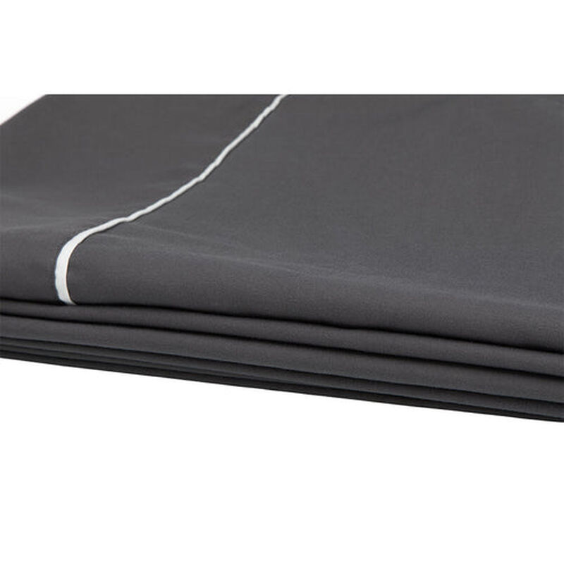 Juego de S&aacute;banas King Size Royal Touch Gris Oxf... image number null