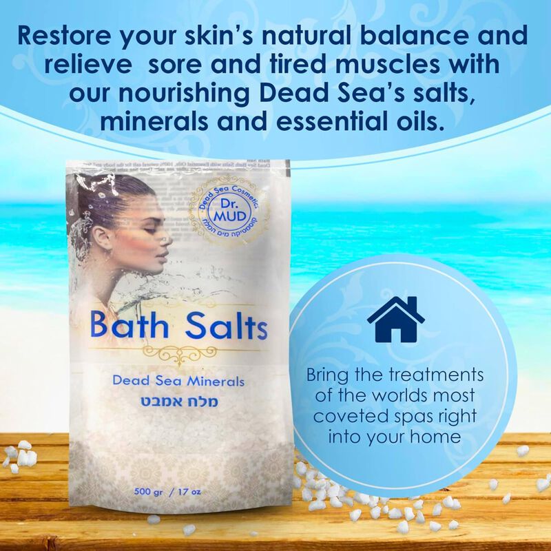 Sales De Ba&ntilde;o Dr.mud Cosm&eacute;ticos Mar Muerto 42.3... image number null