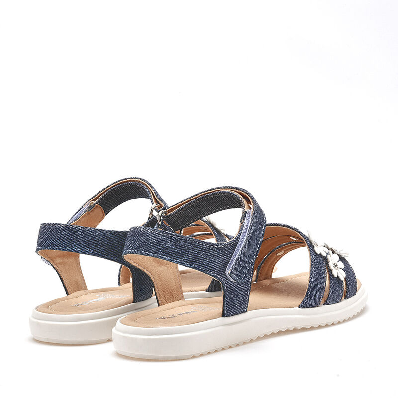 Yuyin Sandalia para mujer azul image number null