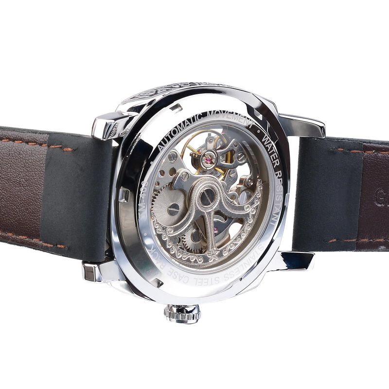 Reloj Forsining Square Retro Mechanical Self-wi... image number null