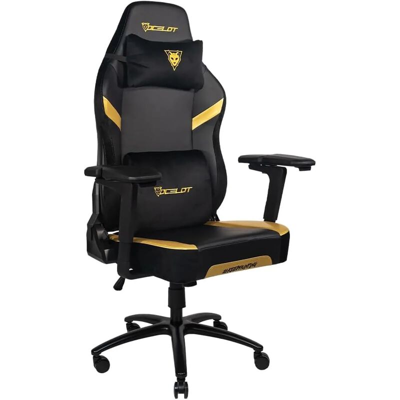 Silla Gamer Premium Ocelot. Reposabrazos 5D, Re... image number null