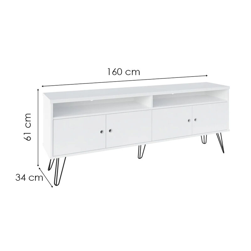 Mueble Para Tv Bertolini Oregon Hasta 65 Pulgad... image number null