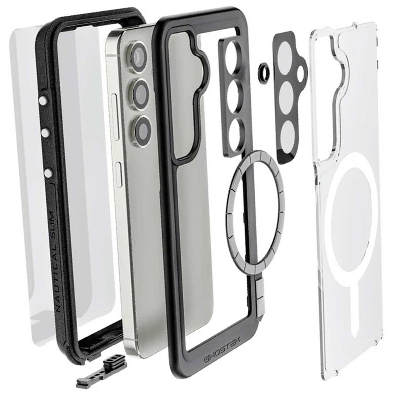 Funda GHOSTEK Nautical para Samsung S25 Transp ... image number null