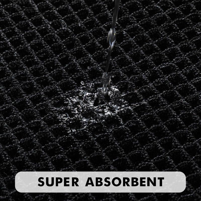 Juego De 2 Alfombras De Ba&ntilde;o Miulee Con Forma D... image number null