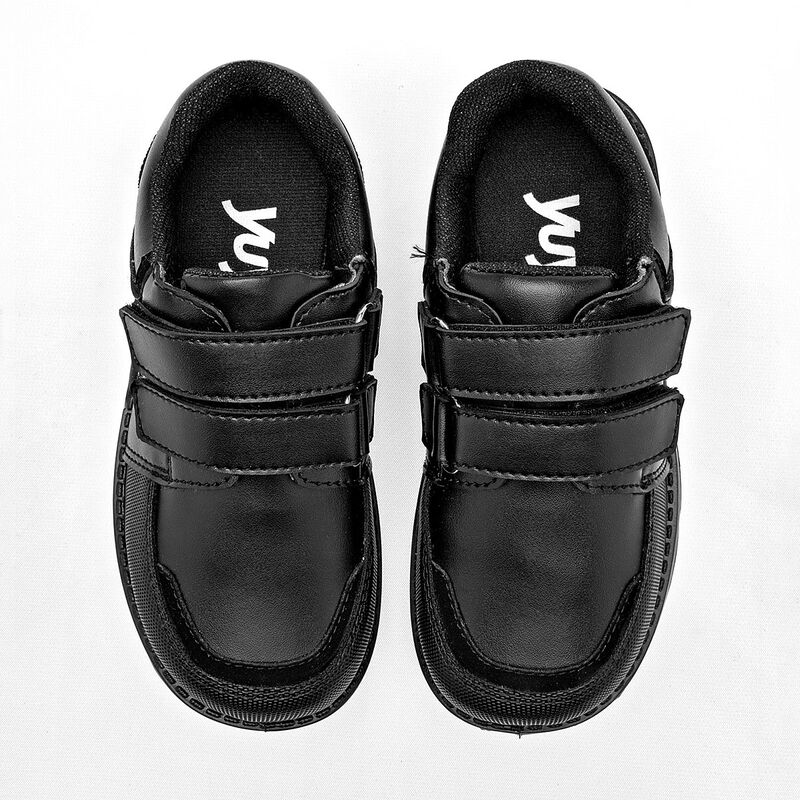 Leds zapato para ni&ntilde;o escolar negro cod 140522-... image number null