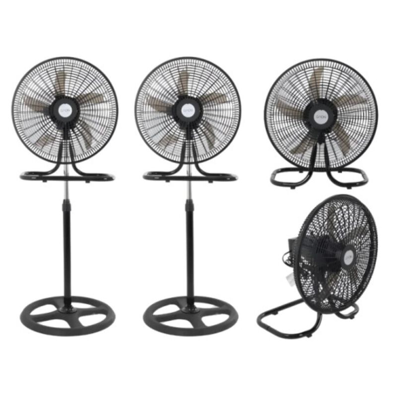 Jolbird Ventilador 3 EN 1 (2 PIEZAS) Negro image number null