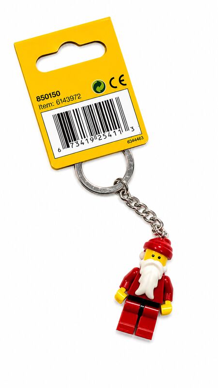 Lego Llavero Santa Claus Original Pap&aacute; Noel Key... image number null