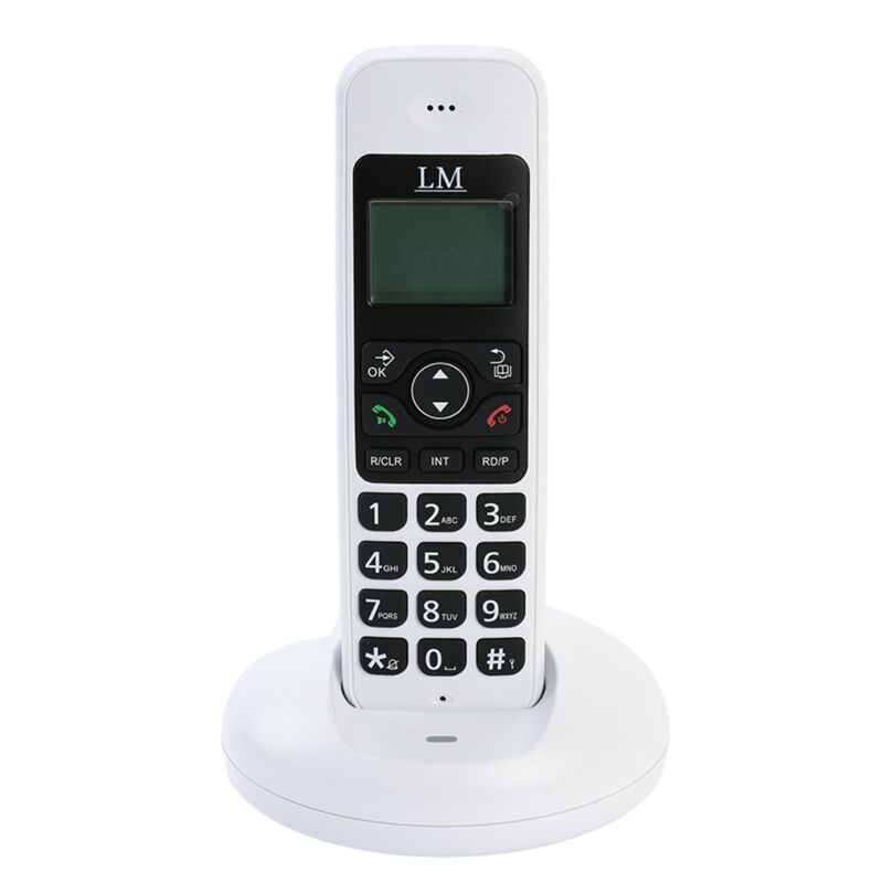 Set teléfonos inalámbricos color blanco LM-1702... image number null