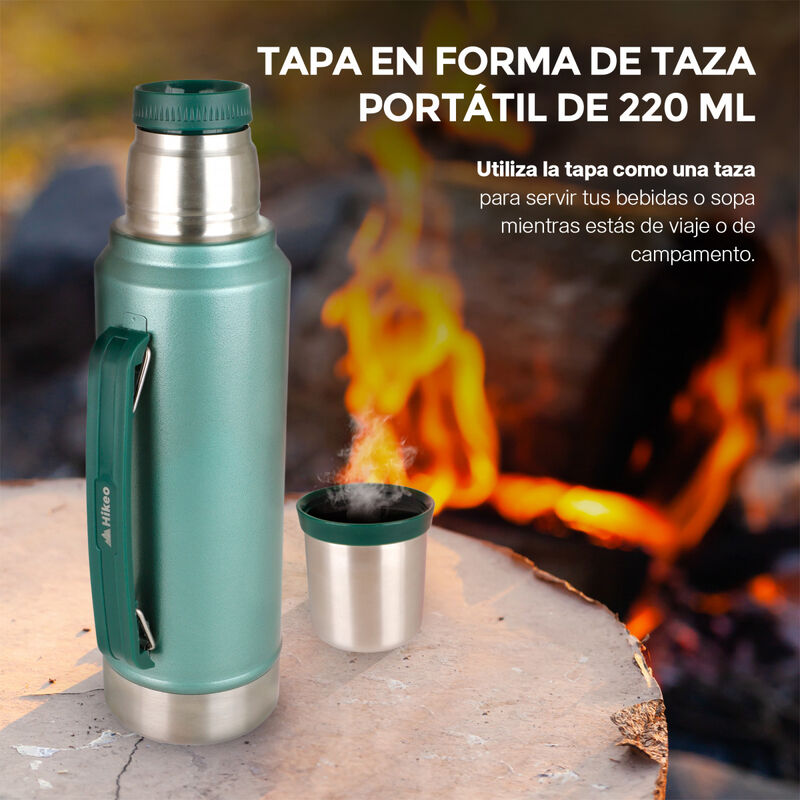 Termo para Caf&eacute; Grande con Taza y Aislante de D... image number null