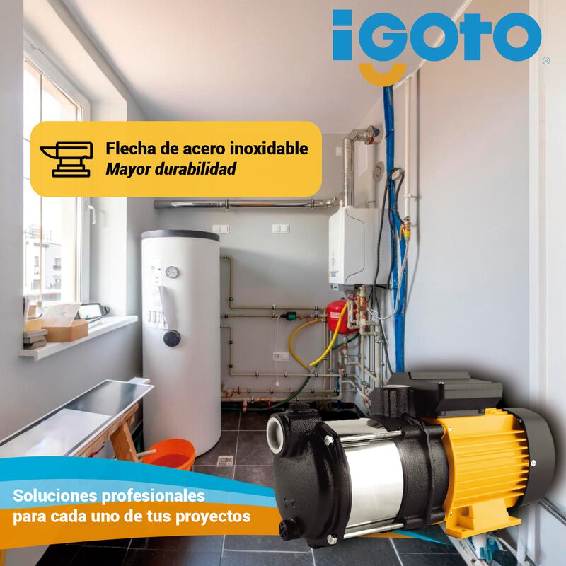 Bomba Centrifuga Multietapas 1.5hp Mh1800 Igoto... image number null