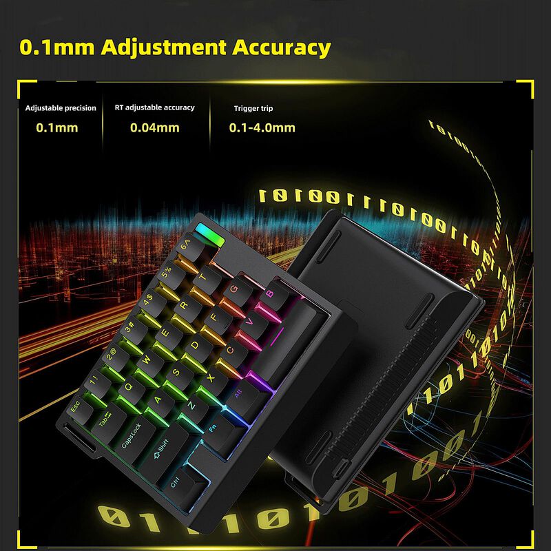 Teclado Zuoya He30 Rgb Hotswap 8khz Con Cable image number null