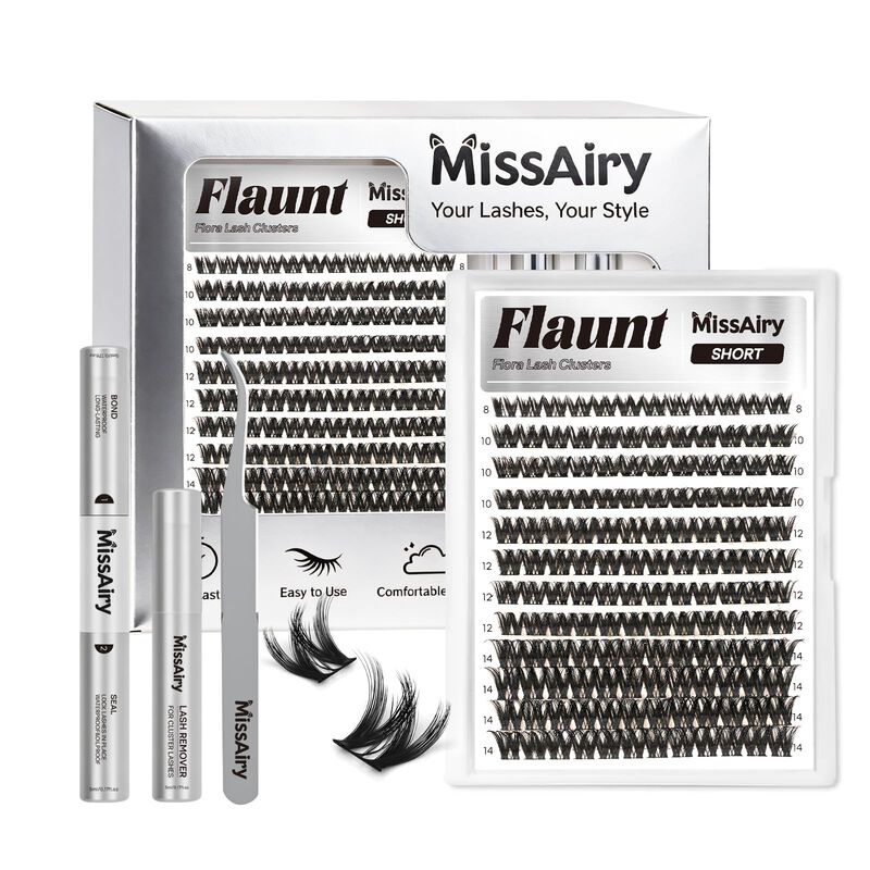 Kit De Racimos De Pesta&ntilde;as Missairy 8-14 mm D‑c... image number null